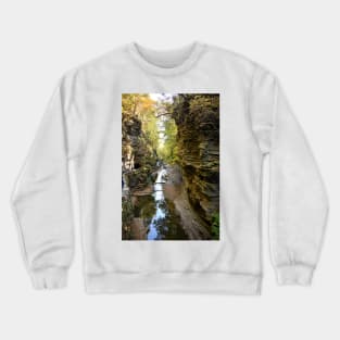 Watkins Glen Gorge, New York Crewneck Sweatshirt